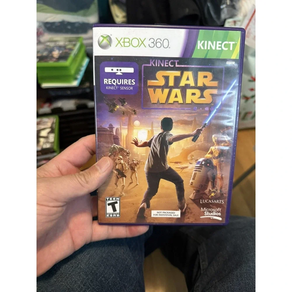 Kinect Star Wars (Microsoft Xbox 360, 2012) Bonus Game Demo Disc And All Inserts